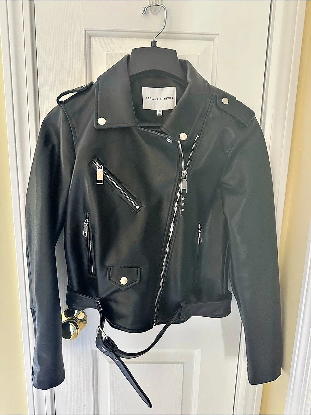 Rebecca Minkoff Black Moto Jacket